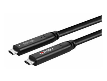 LINDY 15m USB 3.2 Gen 2 and DP 1.4 TypeC