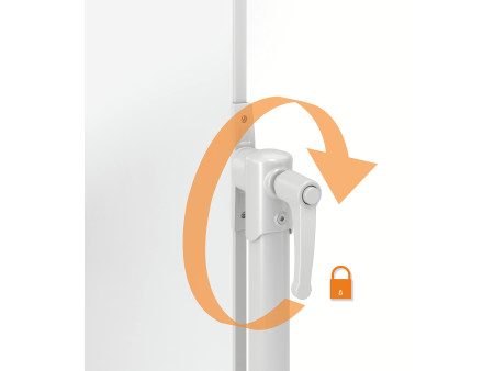 nobo Tableau pivotant Mobil Emaille, (L)1.500 x (H)1.200 mm