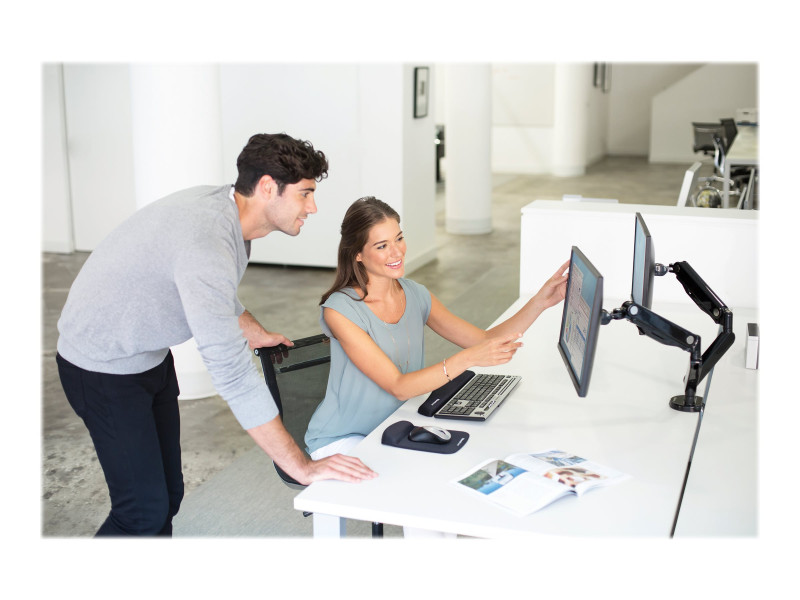 FELLOWES BRAS PORTE ÉCRAN DOUBLE PLAT