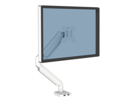 FELLOWES Bras Porte-Ecran Simple Blanc