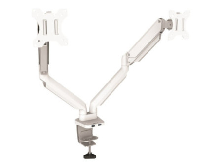 FELLOWES Bras Porte-Ecrans Double Blanc