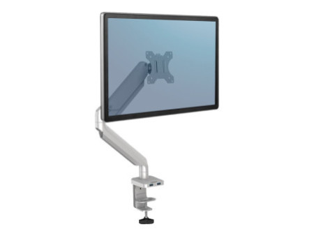 FELLOWES Bras Porte-Ecran Simple Gris