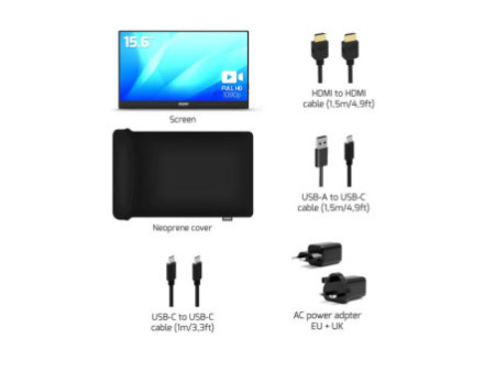 PORT DESIGNS Portable Monitor 15.6p