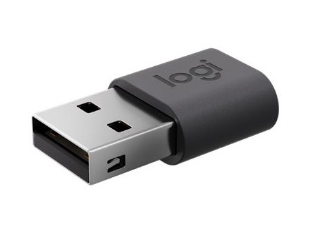 LOGI USB-A to C Adaptor Graphite