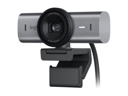 LOGI MX Brio 4K Ultra HD Webcam GREY