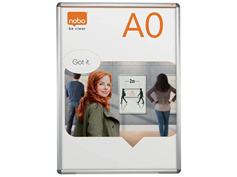 nobo Cadre porte-affiche Premium Plus, A0, 32 mm