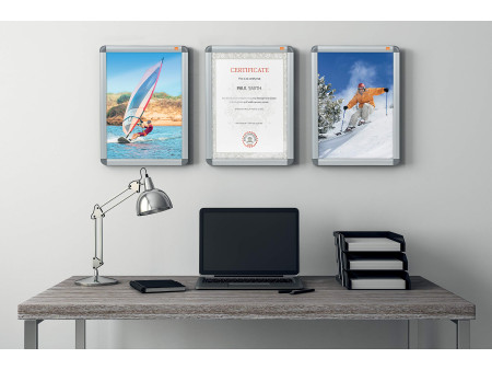 nobo Cadre porte-affiche Premium Plus, A0, 32 mm