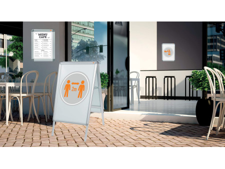 nobo Cadre porte-affiche Premium Plus, A1, 32 mm