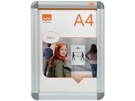 nobo Cadre porte-affiche Premium Plus, A4, 25 mm
