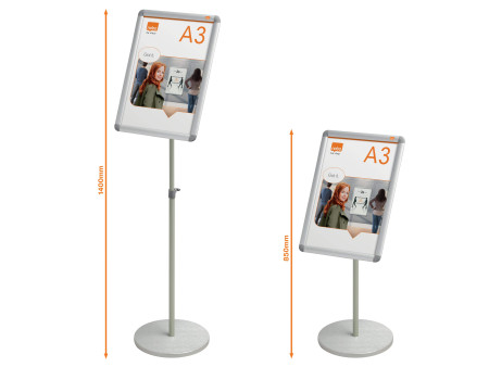 nobo Support d'information porte-affiche, A3