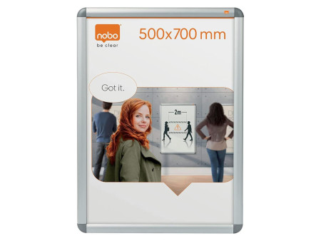 nobo Cadre porte-affiche Premium Plus, 500 x 700 mm