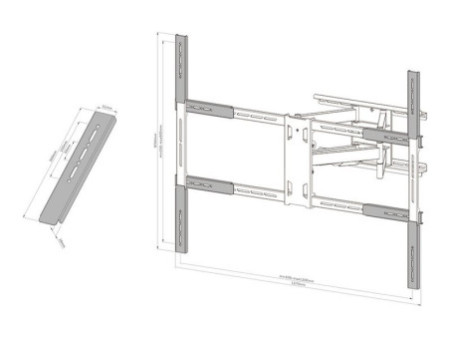 NEOMOUNTS Select VESA extension kit
