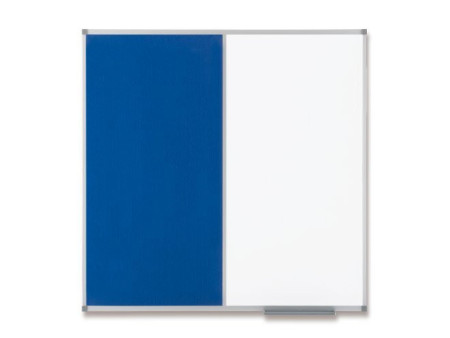 nobo Tableau mixte, fond blanc/feutre, dimensions: (L)900 x