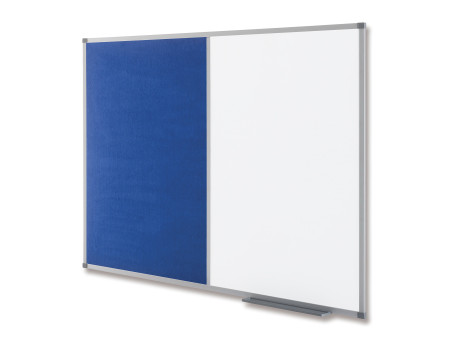 nobo Tableau mixte, fond blanc/feutre, dimensions:(L)1.200 x