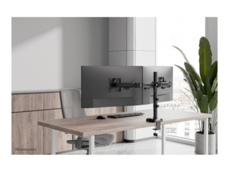 NEOMOUNTS NERO Double Screen Desk Mount