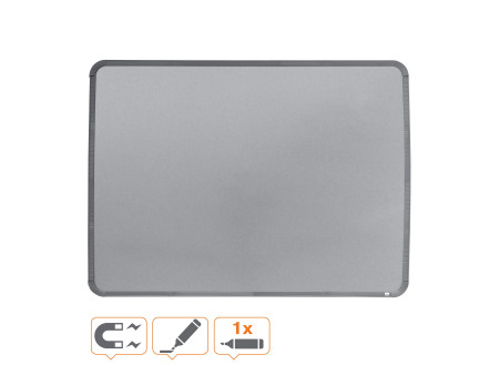 nobo Tableau magnétique Slim-Line, magnétique, (L)580 x