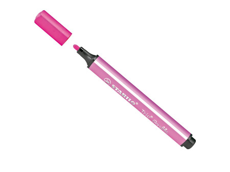 STABILO Stylo feutre Trio Scribbi, rose