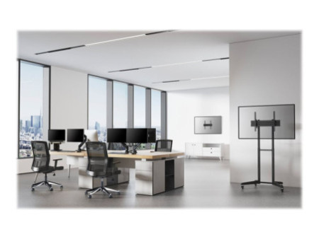 NEOMOUNTS Mobile Floor Stand height adj.