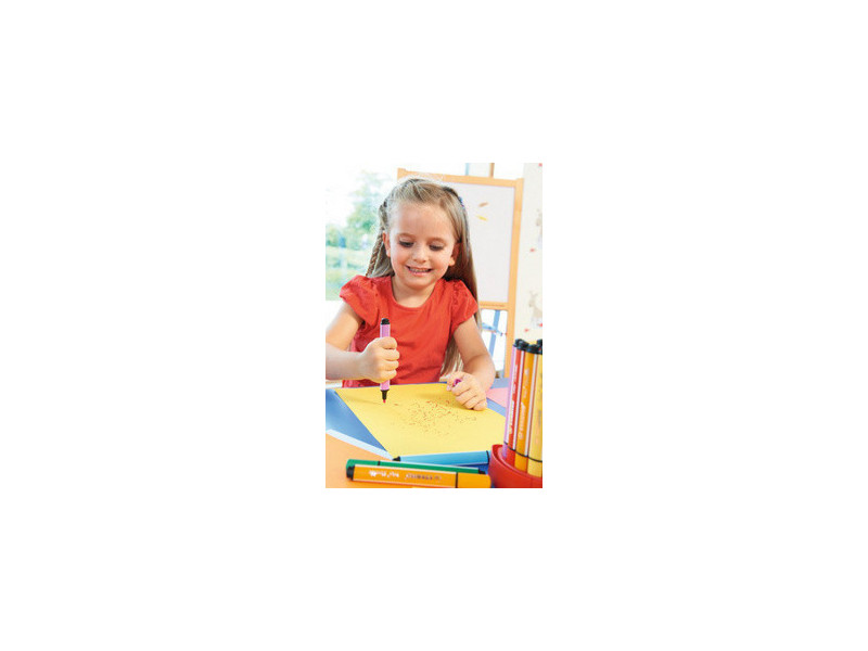 STABILO Stylo feutre Trio Scribbi, jaune