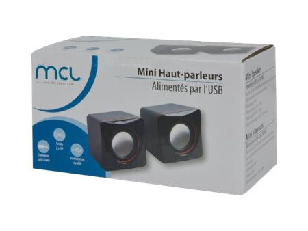 MCL Mini Haut-parleurs 2 x 2W RMS