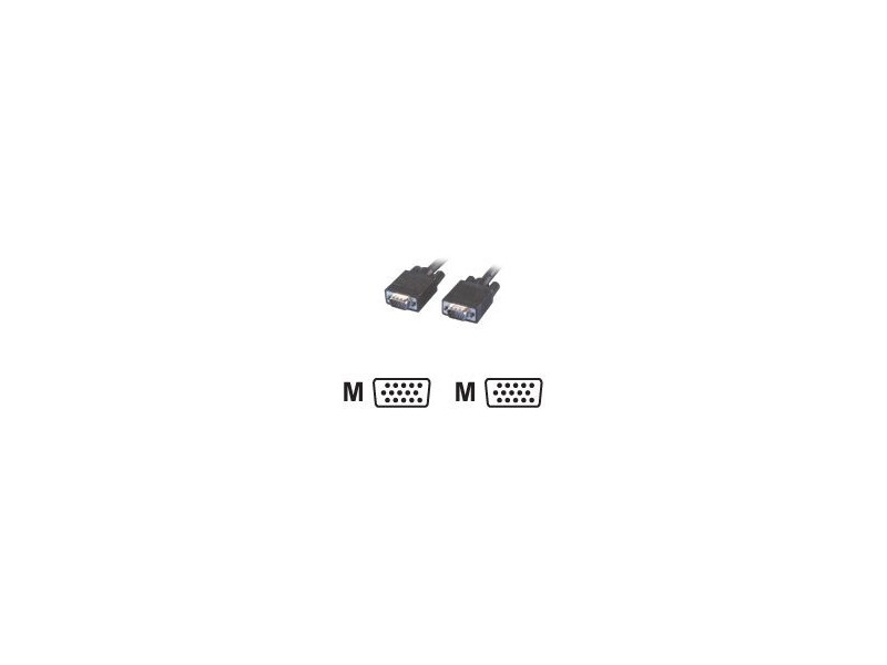 MCL-SAMA Cable VGA HD15 male / (P)