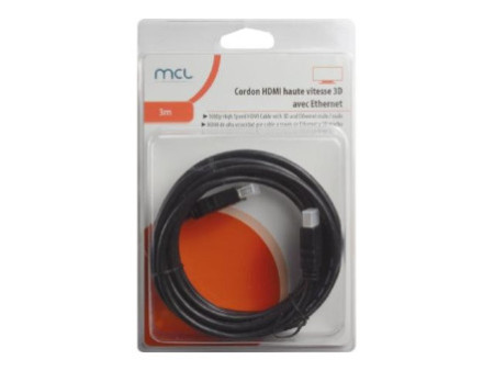 MCL CABLE VIDEO HDMI 1080P 3D AVEC ETHER