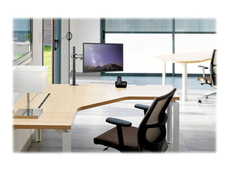 NEOMOUNTS Flat Desk Mount 1 screen Black