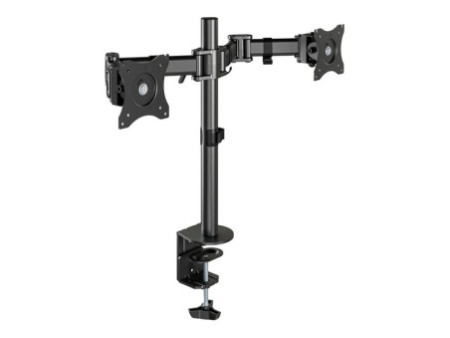 NEOMOUNTS Flat Desk Mount 2 screens Blk