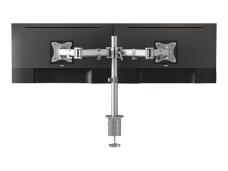 NEOMOUNTS Flat Desk Mount 2 screens Silv