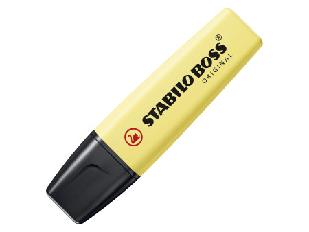 STABILO Surligneur BOSS ORIGINAL Pastel, jaune pastel