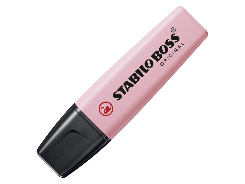 STABILO Surligneur BOSS ORIGINAL Pastel, soupçon de rose