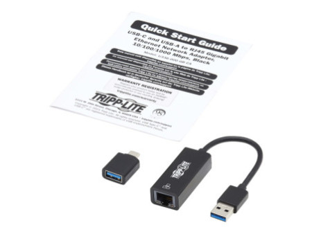 EATON USB-C USB-A to RJ45 Network Adpt
