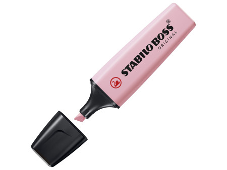 STABILO Surligneur BOSS ORIGINAL Pastel, soupçon de rose