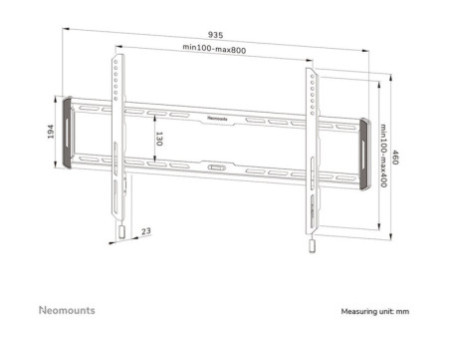 NEOMOUNTS WL30-550BL18 Fixed Wallmount
