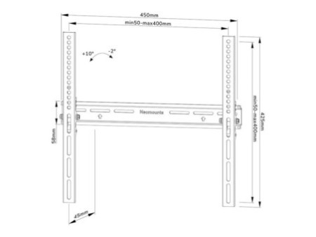 NEOMOUNTS Screen Wall Mount tilt