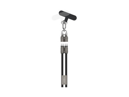 ANSMANN Bandoulière/câble pour smartphone, USB-C, bleu