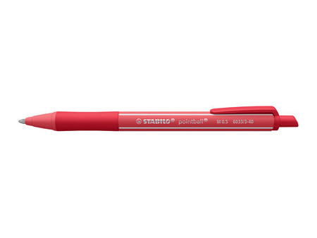 STABILO Stylo à bille rétractable pointball colorful, bleu