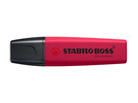 STABILO Surligneur BOSS ORIGINAL NatureCOLORS, rouge dahlia