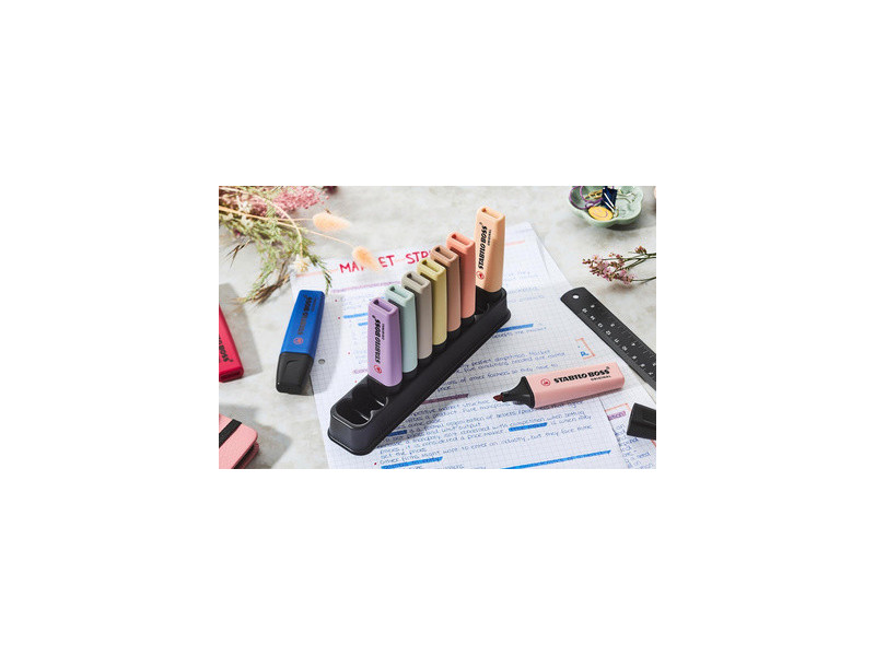 STABILO Surligneur BOSS ORIGINAL NatureCOLORS, set de 10