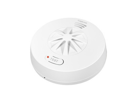 LogiLink Détecteur de chaleur, alarme: env. 85 dB, blanc