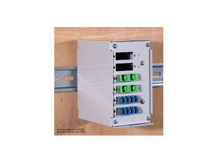 LogiLink Façade pour boîte d'épissures, pour 6 ports