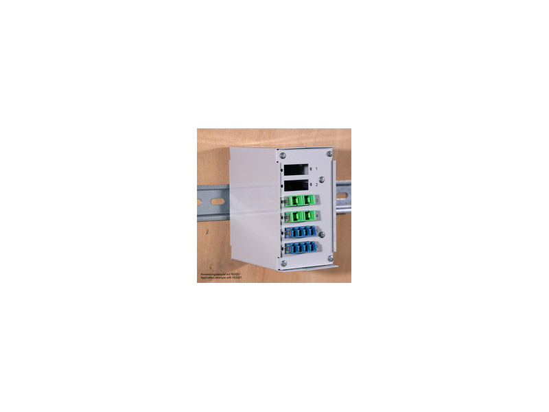 LogiLink Façade pour boîte d'épissures, pour 6 ports