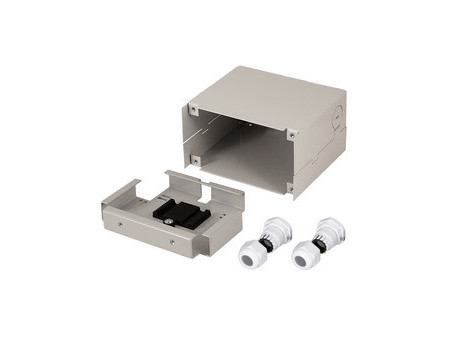LogiLink Façade pour boîte d'épissures, pour 6 ports