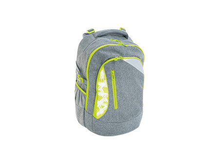 EBERHARD FABER Sas à dos scolaire X-Style, gris / vert