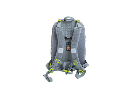 EBERHARD FABER Sas à dos scolaire X-Style, gris / vert