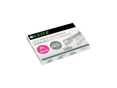 LEITZ Agrafes nr. 10, galvanisé