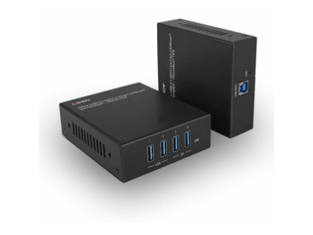 LINDY 100m USB 3.2 Gen 1 Cat.6A HDBaseT