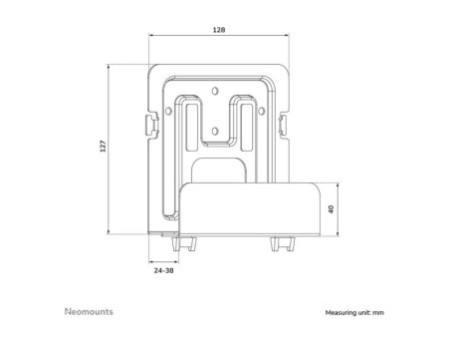 NEOMOUNTS Universal Mediabox Mount