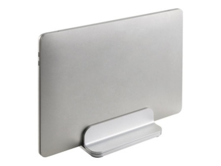 NEOMOUNTS vertical laptop stand silver