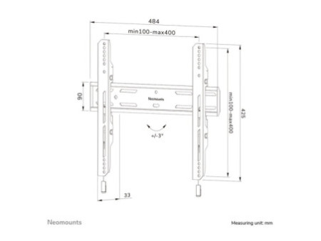 NEOMOUNTS WL30S-850BL14 Wall Mount